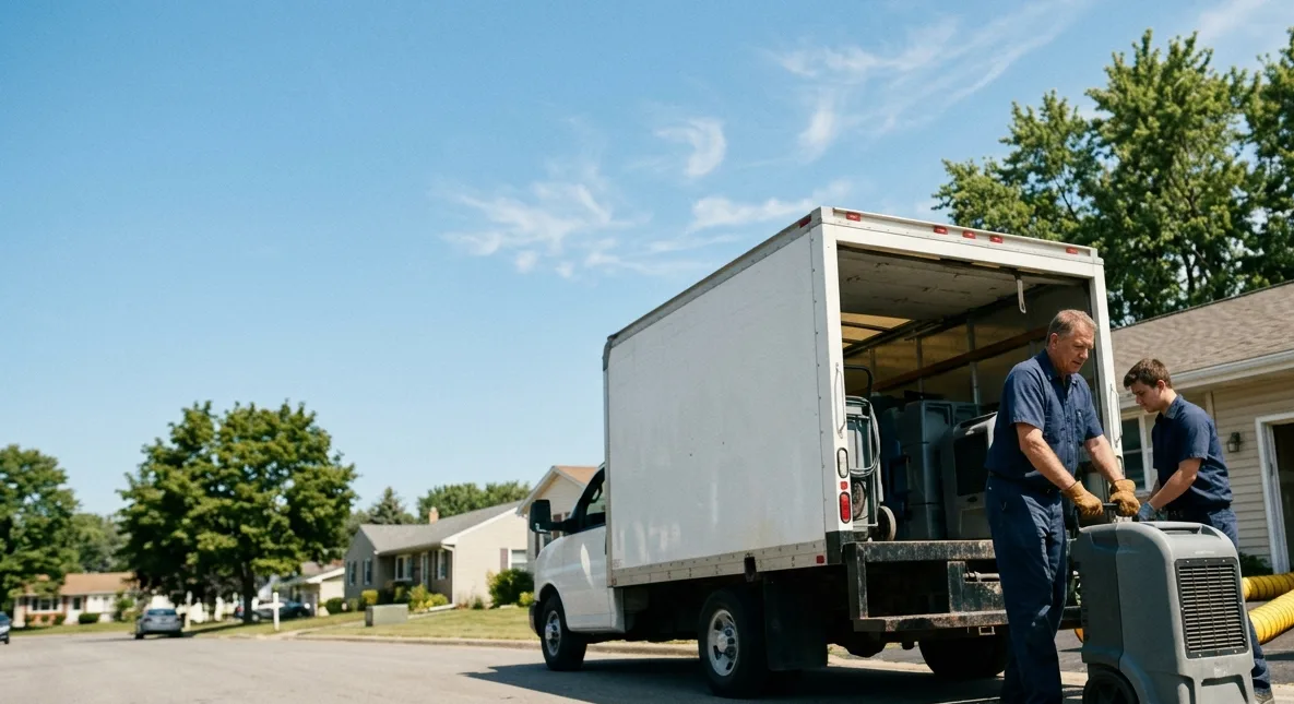 Water Damage Cleanup in Mansfield, OH near me